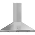 thumbnail image 2 of ZLINE 30 in. Wall Mount Range Hood in Stainless Steel with Crown Molding (KL2CRN-30), 2 of 9
