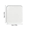 thumbnail image 2 of 50PCS Acrylic DIY Fridge Magnets Picture Square Photo Frames Clear Craft Set for Home Classroom Office Cabinet Decoration Gift, 2 of 4