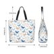 thumbnail image 5 of Easygdp Butterfly Bolsas Tote para Mujer, Bolsos de Hombro para Viaje, Bolsos de Mano de Gran Capacidad para Compras y Trabajo, 5 of 8