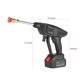 thumbnail image 2 of Autolavadora Irfora Lavadora de alta presión portátil de 12V 15A 30Bar Pistola de lavado inalámbrica con boquilla de generador de espuma Bomba de agua Rociador automático de jardín Lavadora de presión Irfora Autolavadora, 2 of 7