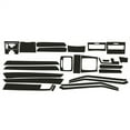 thumbnail image 4 of 5D Carbon Fiber Pattern Interior DIY Decals Trim For Mercedes Benz Class E W212 2009-2013, 4 of 5