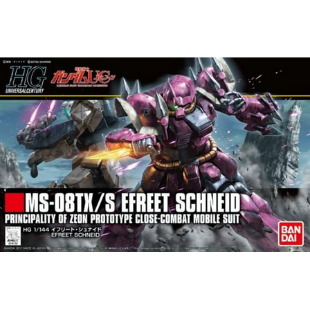 Bandai 2379384 1/144 HG UC #206 Efreet Schneid Mobile Suit Gundam