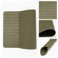thumbnail image 5 of Unique Bargains Set of 6 Leather Placemats for Kitchen Dining Table Olive Green, 5 of 6