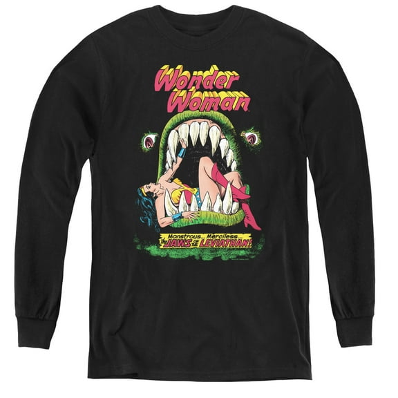 Dc - Jaws - Youth Long Sleeve Shirt - X-Large