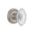 thumbnail image 1 of Nostalgic Warehouse 754346 Rope Rosette Plate, Backset Size: 2.375", Satin Nickel, 1 of 4