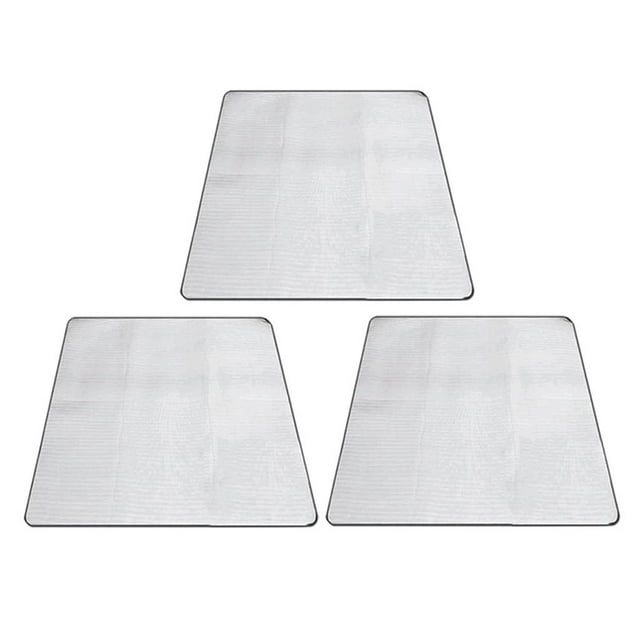 de espuma de papel de aluminio con aislamiento impermeable 3 piezas para 200x150cm