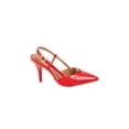 thumbnail image 2 of Zapatilla mujer Vizzano estilo 11841718 destalonada charol rojo 22, 2 of 5