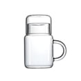 thumbnail image 2 of yulier 1L Glass Pitcher with Lid, Large Capacity Heat Resistants Water Carafe, Ice Tea Pitcher for Fridge, High Borosilicate Glass Jug for Tea Juice Coffee Milk Beverage (Clear), 2 of 6