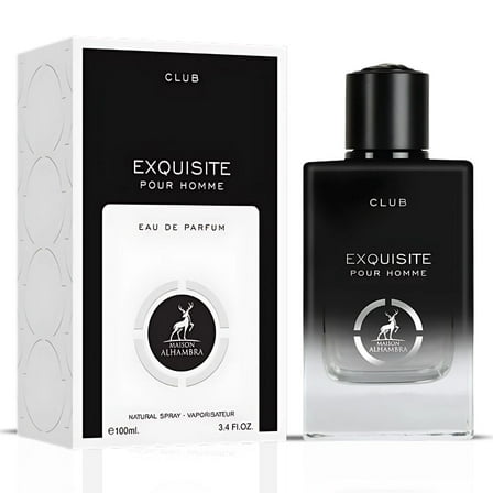 Maison Alhambra Men's Exquisite Club EDP Spray 3.4 oz Fragrances 6290362340836