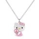 thumbnail image 1 of Sanrios-Colgante de Hello Kitty para niña, collar con diseño de Hello Kitty, Diamante completo Y2K Original, Material de acero de titanio, disco en U, memoria de 512Mb, 1 of 4