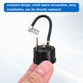 thumbnail image 4 of 3 Pcs 1/2HP(375w) 2 Pin Protector Térmico de Sobrecarga para Refrigerador para Enfriador, 4 of 6