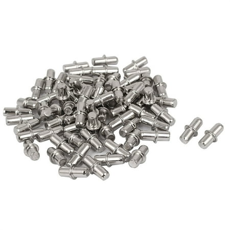 

Uxcell 5mm Metal Furniture Cupboard Shelf Pins Pegs Supports Holder 70 Pcs