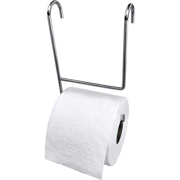 TP Pal - Extra Toilet Paper Roll Holder (Chrome)