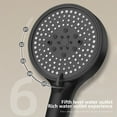 thumbnail image 4 of Hovmgk High Pressure Handheld Shower Head, 5 Spray Modes Showerhead for Low Pressure Water, Multi-Function Shower with Filtering System, Ideal for Elderly & Children, Home & Gym Use, 4 of 6