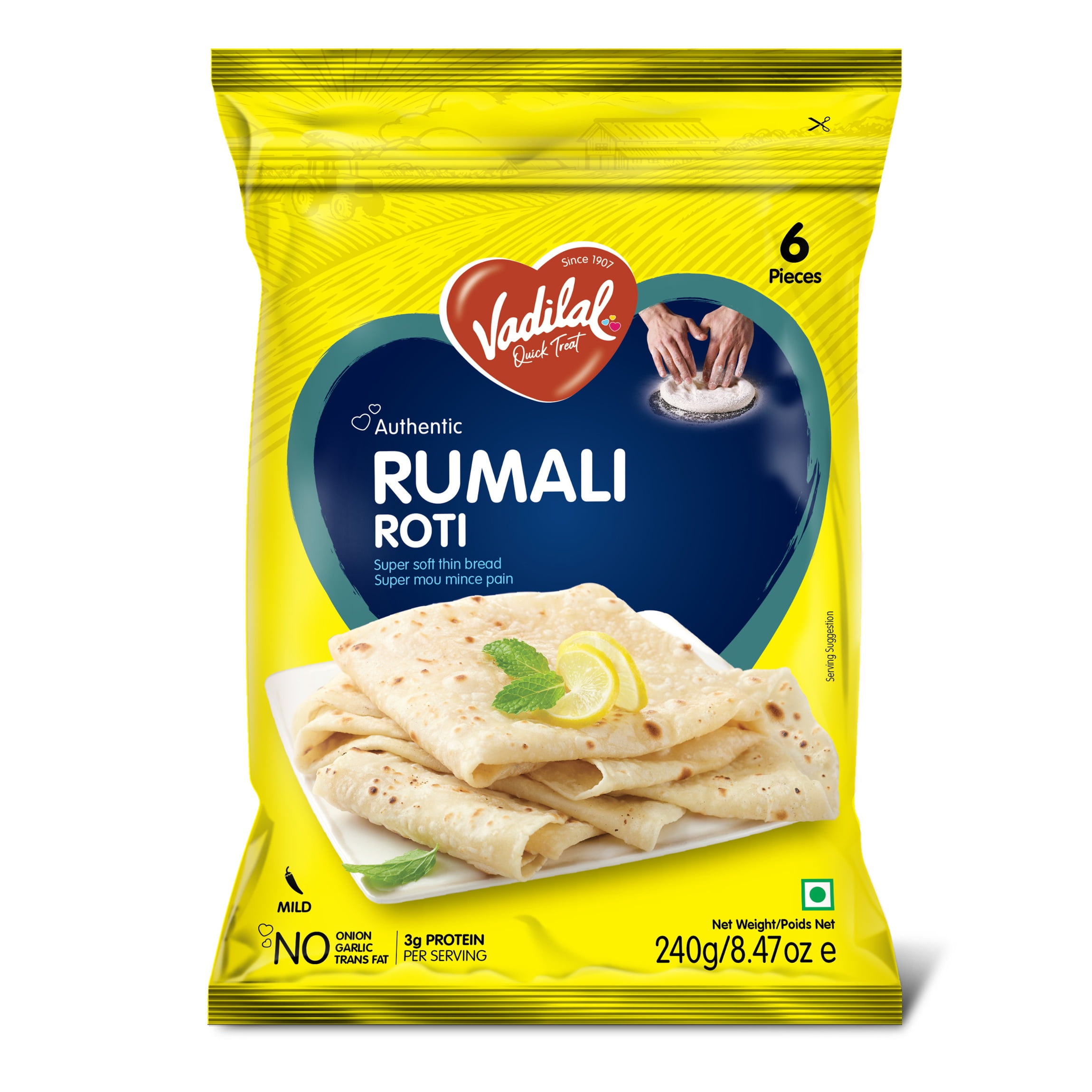 Vadilal Rumali Roti, Vadilal Rumali Roti