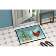thumbnail image 4 of Caroline's Treasures BB9210JMAT New Hampshire Red Chicken Christmas Door Mat, Indoor Rug or Outdoor Welcome Mat 24x36, 4 of 4