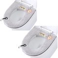 thumbnail image 1 of Piezas de cojín universal para asiento de inodoro doméstico Con lazo para colgar CHAO 2 piezas, 1 of 5