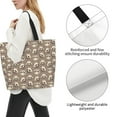 thumbnail image 3 of Disketp Raccoon Bolsa Tote Estampada para Mujer, Bolso de Hombro y de Mano para Compras y Viajes, 3 of 8