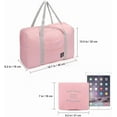 thumbnail image 3 of Amerteer 2 Pack Foldable Travel Duffel Bag, Waterproof Carry On Luggage Bag, Lightweight Travel Luggage Bag for Sports, Gym, Vacation, 3 of 8