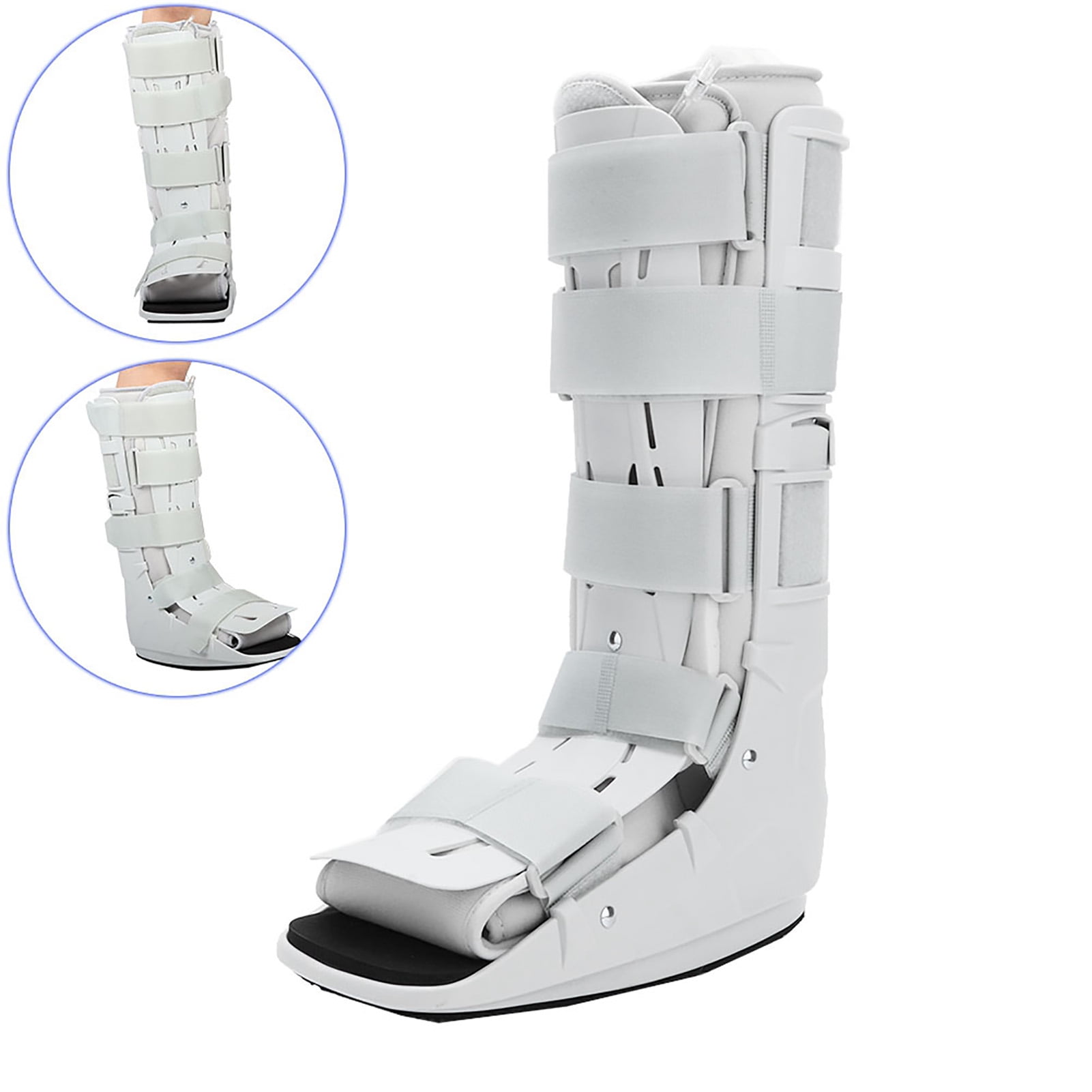 Walking Boot, Ankle Support, Practical Convenient Easy Effective Durable  For Ankle Sprain Foot And Ankle Fractures Soft Tissue Injury Front Foot  Strain 