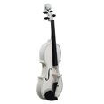 thumbnail image 3 of Zimtown Violín acústico blanco de tamaño completo 4/4 para principiantes Zimtown Violín, 3 of 6