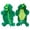 Green, variant on Dinosaur Dog Costume Funny Pet Clothing, Halloween Christmas Hoodie for Small and Medium Dogs Winter Warm Clothing, Green ,XS