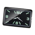 thumbnail image 4 of Reloj para Salpicadero de Coche Autoadhesivo Negro Rectangular perfecl, 4 of 8
