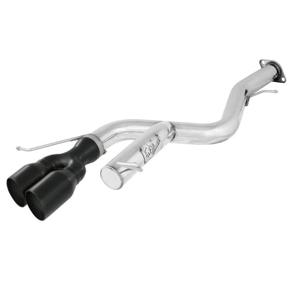 aFe MACHForce XP 08-13 BMW 135i L6-2.0L N54/N55 3in. 304 SS Axle-Back Exhaust w/Black Tips