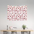 thumbnail image 2 of Hirioo Halloween Print Tapestry Lightweight Fabric for Bedroom Aesthetic Home Wall Dorm Décor Living Room Decor 29x37 Inch, 2 of 8