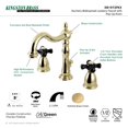 thumbnail image 2 of Kingston Brass KB1972PKX Widespread Lavatory Faucet with Retail Pop-Up, PB, 2 of 2