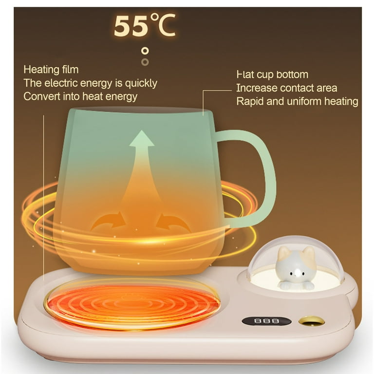 KitchenPROP Coffee Mug Warmer, Electric Coffee Warmer for Desk