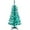 Turquoise, variant on Pre-Lit Artificial Christmas Tree, Silver Tinsel, White Lights, Includes Stand