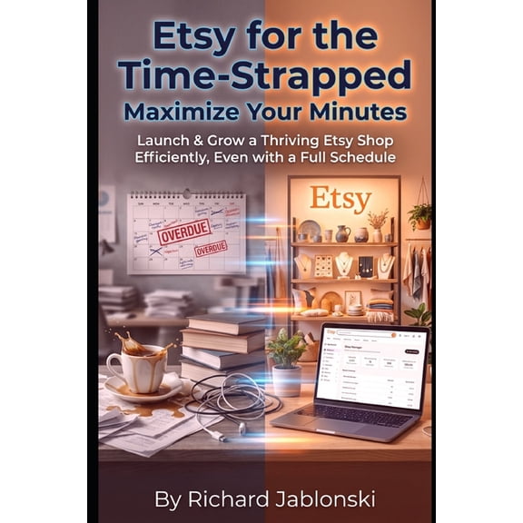 Etsy for the Time-Strapped: Maximize Your Minutes: Launch & Grow a Thriving Etsy Shop Efficiently, Even with a Full , (Paperback)