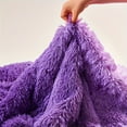 thumbnail image 3 of MesaSe 1pc Electric Heated Throw Blanket  Soft And Cozy Electric Heating Blanket  Shaggy Long Fur Faux Fur Heated Blanket  With Heat Settings And Auto Shut-Off  Flannel Single Person Warm, 3 of 7