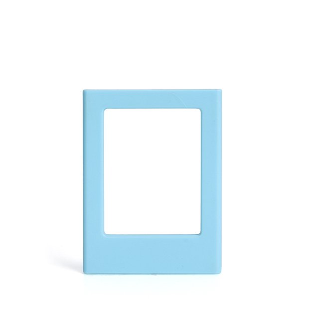 Marco de fotos magnético de 3 pulgadas, marco de fotos magnético de plástico con combinación creativa para bricolaje