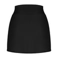 thumbnail image 3 of OGLCCG Womens Skort with Built-in Shorts Summer Fashion High Waisted Mini Golf Tennis Skirt Sretch ide Slit Athletic Workout Skorts,L,Black, 3 of 8