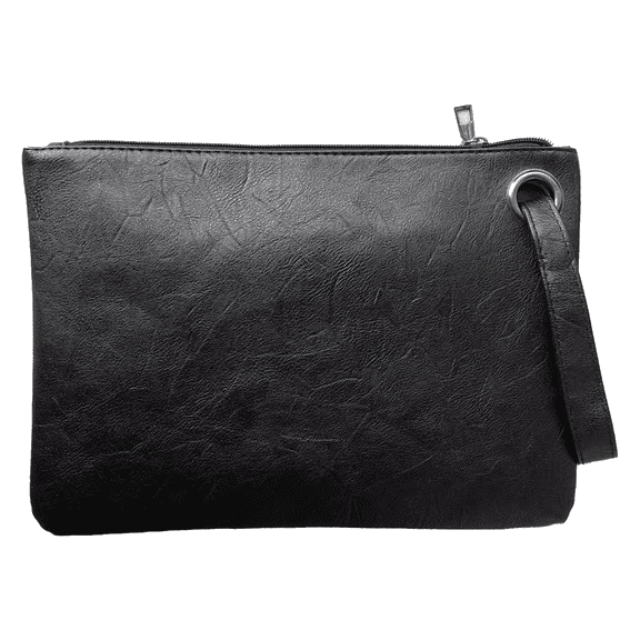 AMVKLX Evening Bags Purse Envelop Clutch Chain Shoulder Womens Wristlet Handbag Foldover Pouch Black