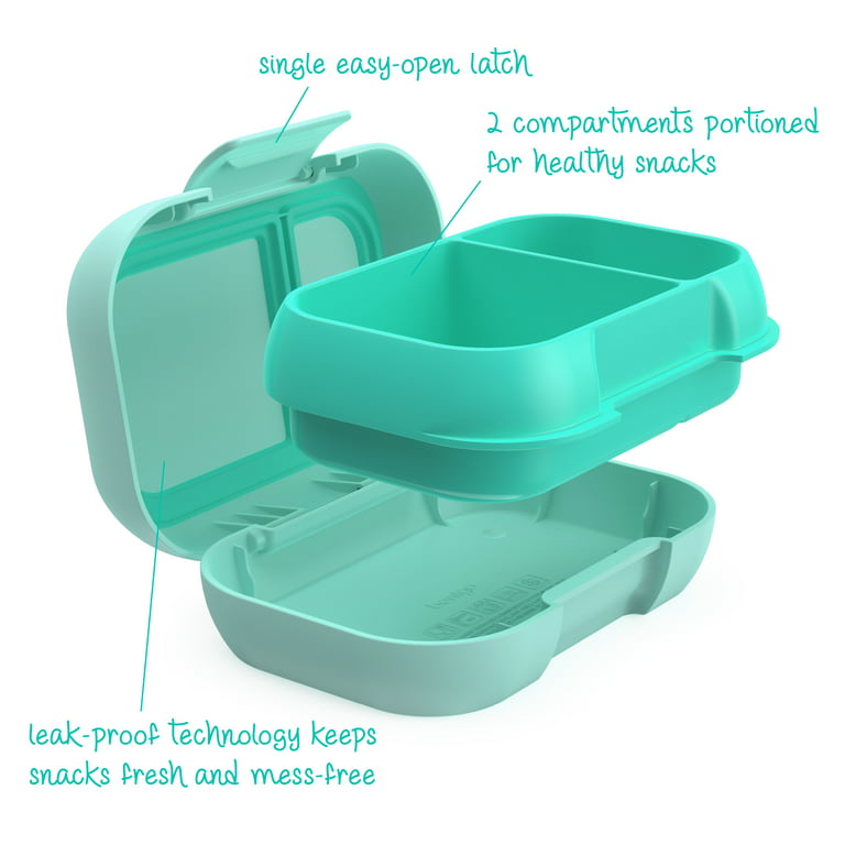 Bentgo Kids' Chill Lunch Box, Bento-style Solution, 4 Compartments &  Removable Ice Pack - Green/navy : Target