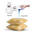 thumbnail image 6 of Outdoor Pillows Waterproof, Yellow Starfish Coastal Throw Pillows with Inserts Included, Summer Beach Nautical Sea Ocean Indoor Outdoor Decorative Lumbar Pillow for Bed/Couch/Patio 12"x20", 1Pcs, 6 of 8