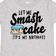 thumbnail image 4 of Inktastic Let Me Smash Cake Its My Birthday Boys Toddler T-Shirt, 4 of 5