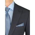 thumbnail image 2 of Mens Side Vent 2-piece Dark Blue Charcoal Cotton Trim Fit, 2 of 7