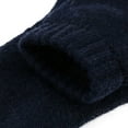 thumbnail image 4 of Penkiiy Middle Socks for Men 1 Pair Mens Super Warm Heavy Thermal Wool Winter Socks Navy Socks, 4 of 6