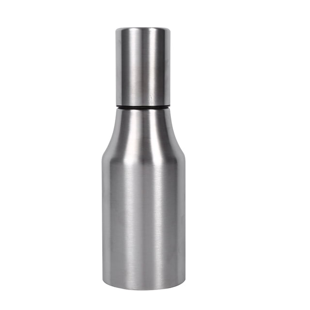 Dispensador de aceite y vinagre de acero inoxidable práctico para cocina (500 ml)
