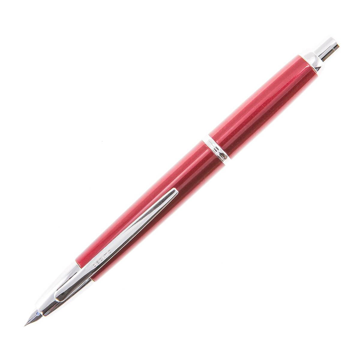 Pilot Vanishing Point Decimo Retractable Fountain Pen, Burgundy, Medium (65342)