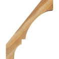 thumbnail image 3 of 6"W x 24"D x 30"H Balboa Rough Sawn Knee Brace, Western Red Cedar, 3 of 4