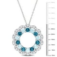 thumbnail image 2 of Everly Women's 6CT TGW Blue Topaz Sterling Silver Pendant, 2 of 7