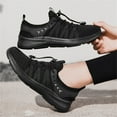 thumbnail image 4 of YOURDIARY Womens Sneakers Lightweight Breathable Mesh Lace-Up Walking Shoes, 4 of 9