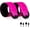 Pink, variant on LED Safety Wristband Lights - Rechargeable Light Up Arm Ankle Band Magic Glow Bracelets Reflective Belt High Visibility for Night Cycling Walking Joggers Running Gear