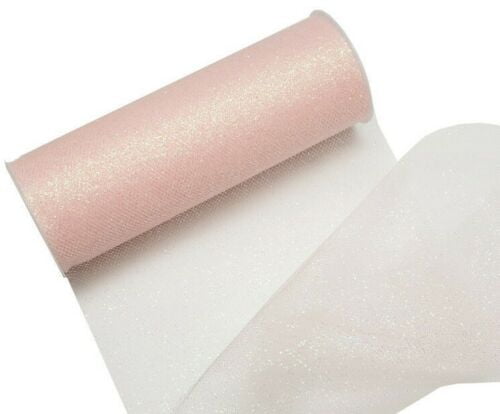 blush sparkle tulle