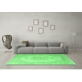thumbnail image 3 of Ahgly Company Indoor Rectangle Oriental Emerald Green Industrial Area Rugs, 8' x 10', 3 of 4